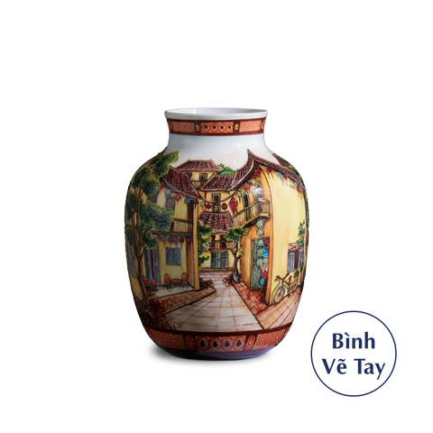 Bình hoa 26 cm - Phong Cảnh - Bình Hoa - Trang trí