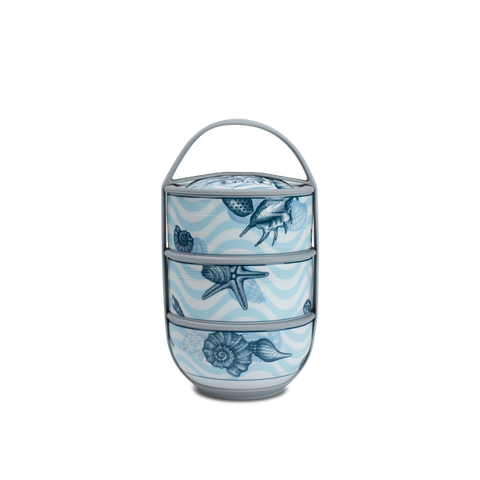 Hộp dưỡng sinh 3 tầng 12.5 cm - Đại Dương