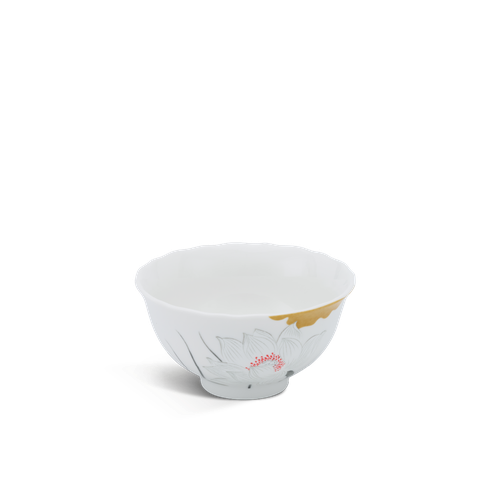 Chén cơm 11.5 cm - Mẫu Đơn IFP - Tuyết Liên | Minh Long I