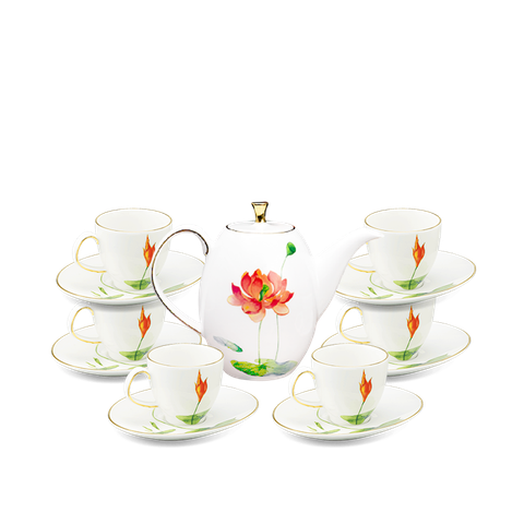 Bộ trà cao 0.47 L - Anna - Hương Sen