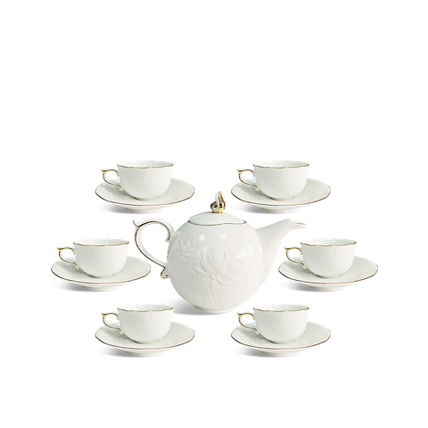 Bộ trà 0.7 L - Sen IFP - Chỉ Vàng