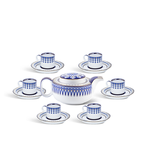 Bộ trà 0.38 L - Gastroline - Đồng Tâm Xanh Dương