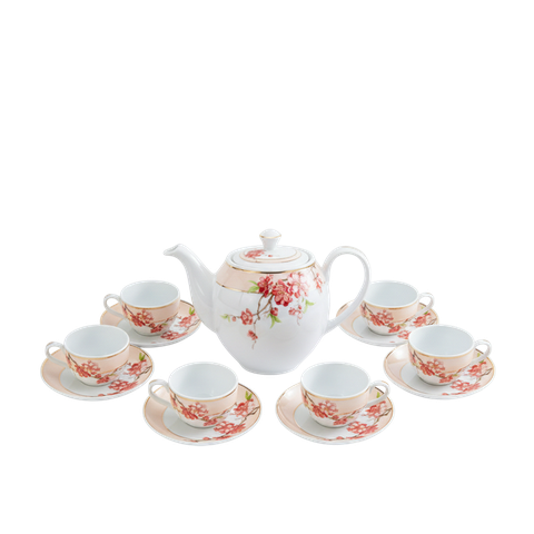 Bộ trà 0.8 L - Camellia - Hoa Đào