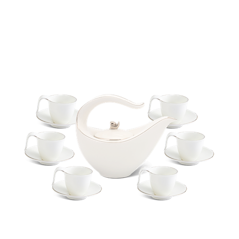 Bộ trà 0.45 L - Anh Vũ - Chỉ Bạch Kim