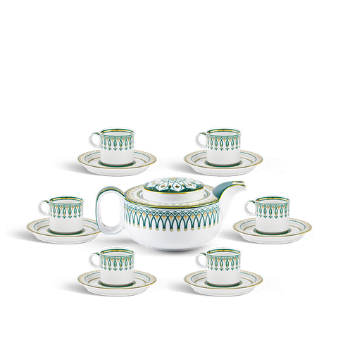 Bộ trà 0.38 L - Gastroline - Đồng Tâm Xanh Lá