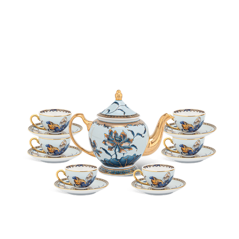 Bộ trà 0.65 L - Hoàng Cung - Sen Ngọc