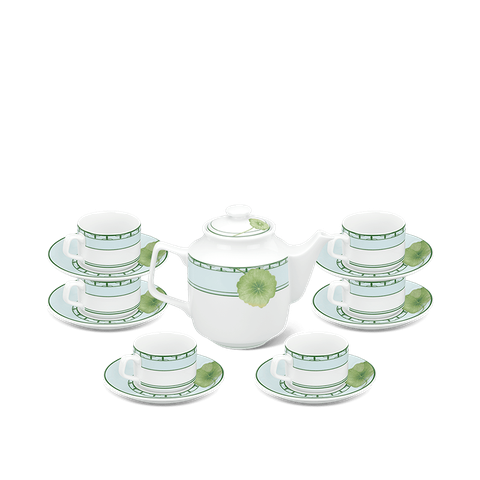 Bộ trà 0.7L - Jasmine - Tích Tuyết Thảo