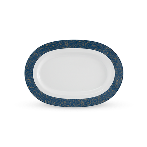 Dĩa Oval 32 cm - Camellia - Diệp Lục