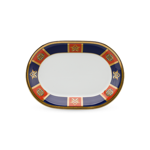 Dĩa oval 32 cm - Tulip - Trống Đồng