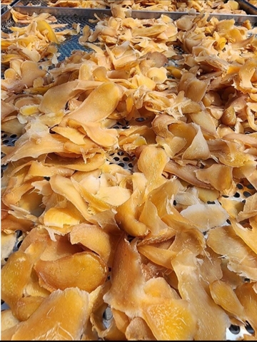 Mứt gừng non mật ong chanh sấy OGANIC