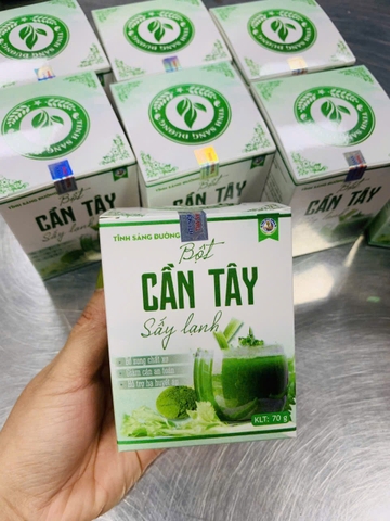 Bột cần tây sấy lạnh oganic