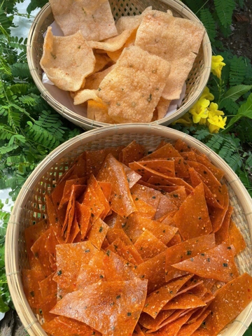 Túi 500g bánh phồng tôm năm căn cà mau loại ngon