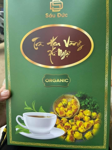 Hộp trà hoa vàng rừng xứ nghệ 100g