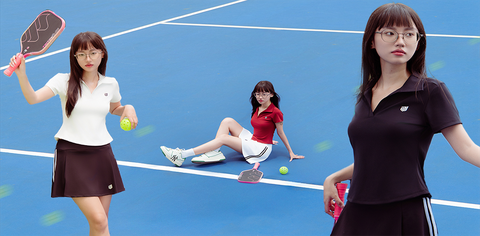 Áo polo thể thao - Trang phục tự tin trên sân pickleball