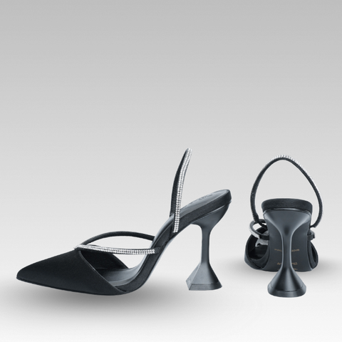 Giày cao gót quai đá mảnh dáng slingback sang trọng – Think Le-V