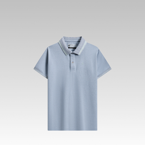Áo polo Poly, cổ bo trang trí