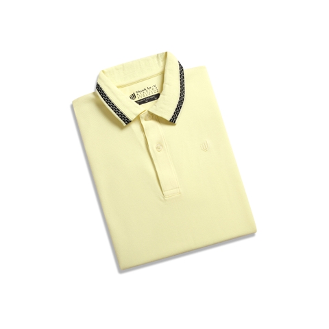 Áo polo TC, cổ bo trang trí
