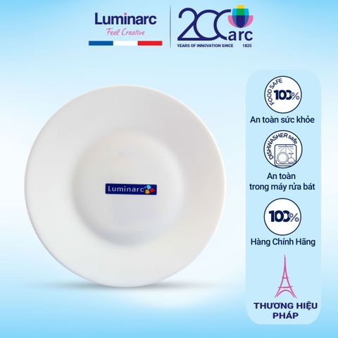 Đĩa thủy tinh nông lòng Luminarc Essence 25cm - J2990