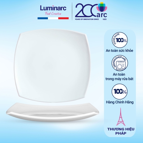 Đĩa thủy tinh Luminarc Quadrato 26cm - J0592/D7199