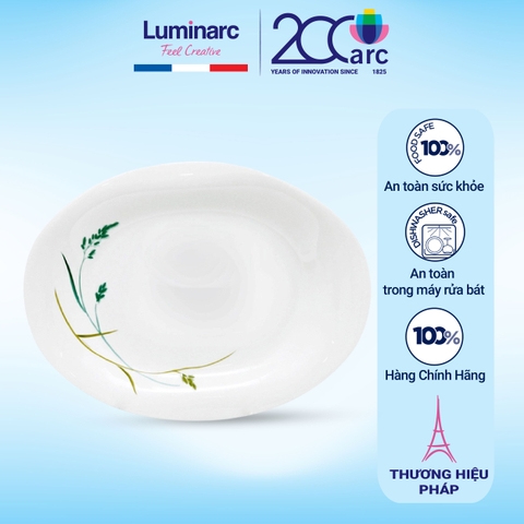 Đĩa thủy tinh bầu dục Luminarc Tivano Zenix 34cm - H0415