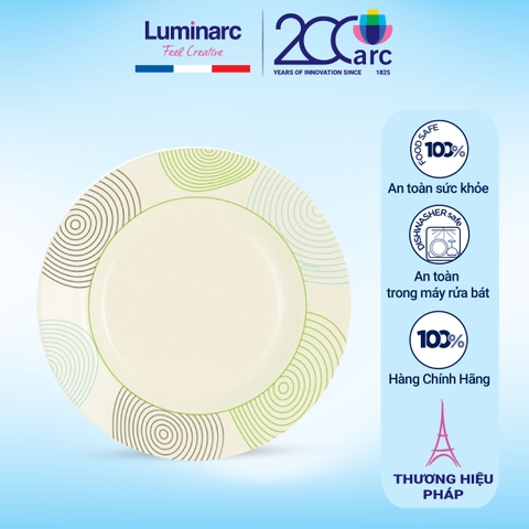 Đĩa thủy tinh Luminarc Zenix Variances 21cm - H8734