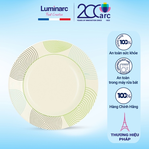 Đĩa thủy tinh sâu lòng Luminarc Zenix Variances 23cm - H8736