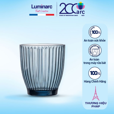 Bộ 6 cốc thủy tinh thấp Luminarc Ricky Line 340ml - V8704