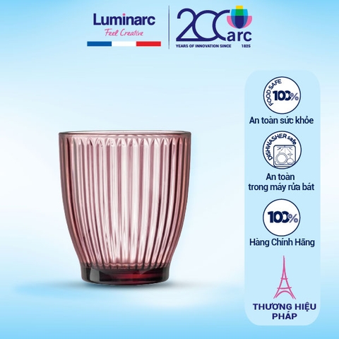 Bộ 6 cốc thủy tinh thấp Luminarc Ricky Line 340ml - V8688 (Giá áp dụng cho 50 bộ trở lên)