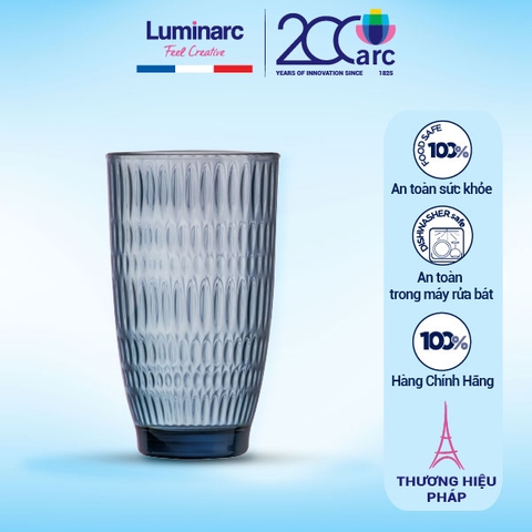 Bộ 6 cốc thủy tinh cao Luminarc Ricky Dew 390ml - V8685 (Giá áp dụng cho 50 bộ trở lên)