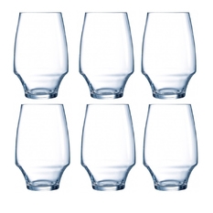 Bộ 6 ly rượu thủy tinh C&S Open Up 350ml - U1041(Áp dụng số lượng từ 50 bộ)