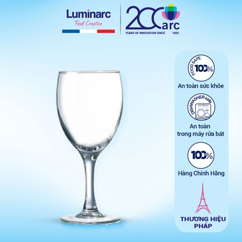 Bộ 6 ly vang thủy tinh Luminarc Elegance 190ml - 12055 (Giá áp dụng cho 50 bộ trở lên)