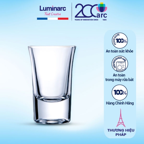 Bộ 12 cốc thủy tinh thấp Luminarc Hotshot 34ml - G2613
