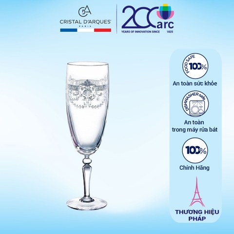 Bộ 6 ly champagne thủy tinh CDA Dampierre 170ml - G5475