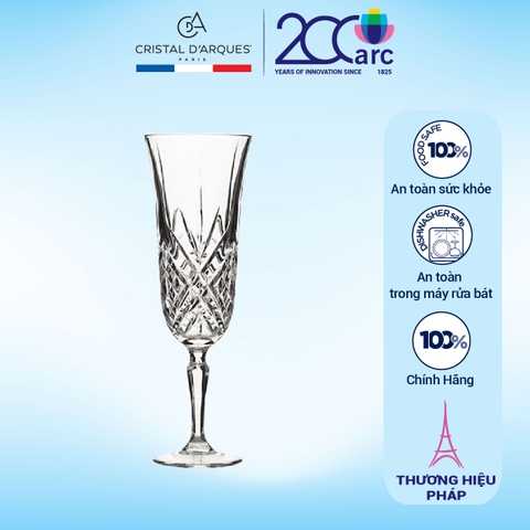 Bộ 6 ly champange thủy tinh CDA Masquerade 170ml - G5543 (Giá áp dụng cho 30 bộ trở lên)