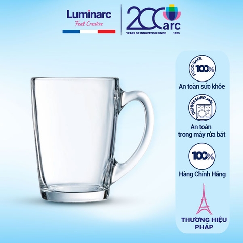 Bộ 6 tách trà thủy tinh Luminarc 320ml - J1587