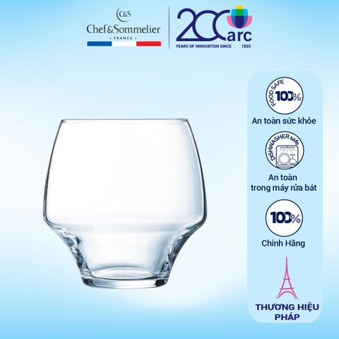 Bộ 6 cốc thủy tinh C&S Open Up 380ml - U1033 (Giá áp dụng cho 30 bộ trở lên)