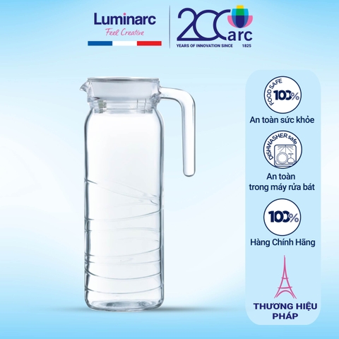 Bình thủy tinh Luminarc Dona Circle 1L - Q0434
