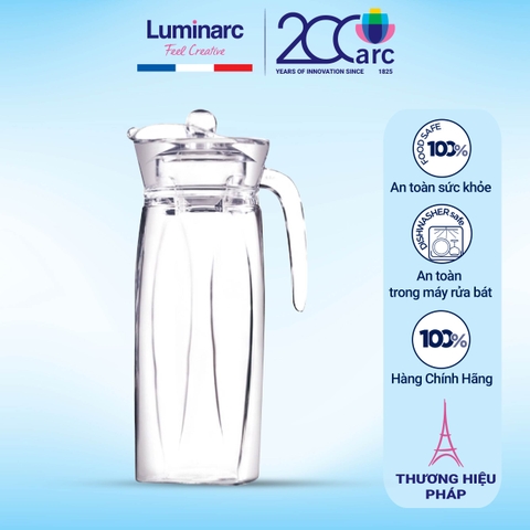Bình thủy tinh Luminarc Flame 1.3L - J8535/J6103