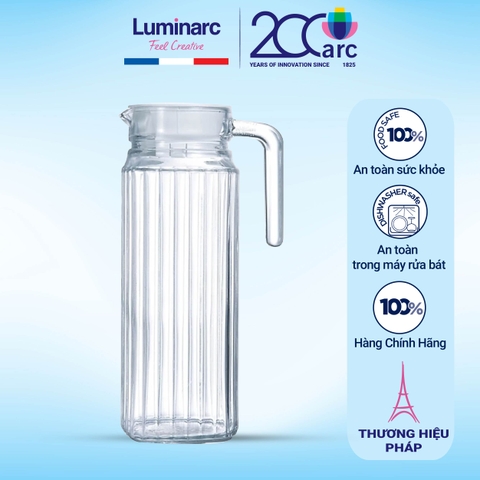 Bình thủy tinh Luminarc Quadro 1,1L - G2666