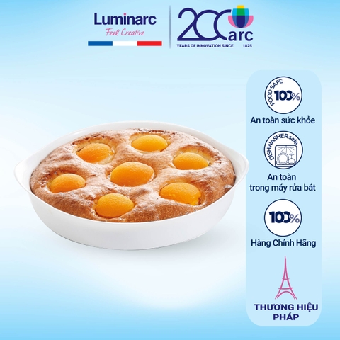 Khay nướng thủy tinh Luminarc Carine 28cm - N3165