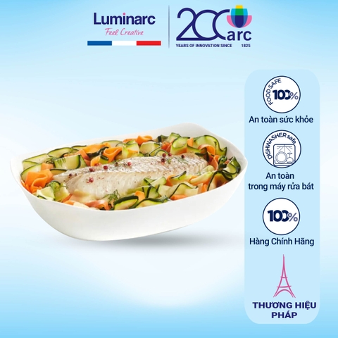 Khay nướng thủy tinh Luminarc Cuisine Carine 30x22cm - P8332