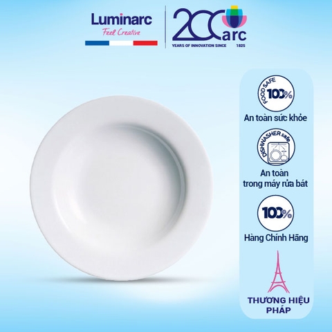 Đĩa thủy tinh sâu lòng Luminarc Everyday 22cm - G0563