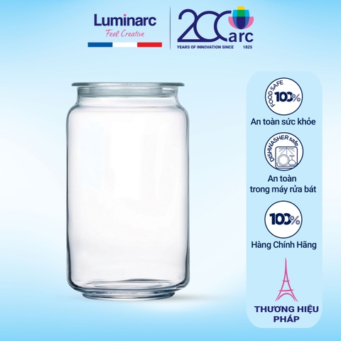 Hũ thủy tinh Luminarc Rondo 1Lit - P7537