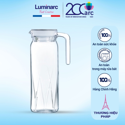 Bình thủy tinh Luminarc Dona Tray 1L - Q0436