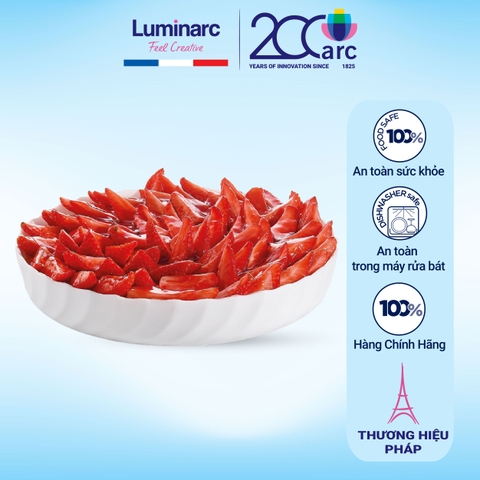 Khay nướng thủy tinh Luminarc Cuisine Trianon 26cm- P4021
