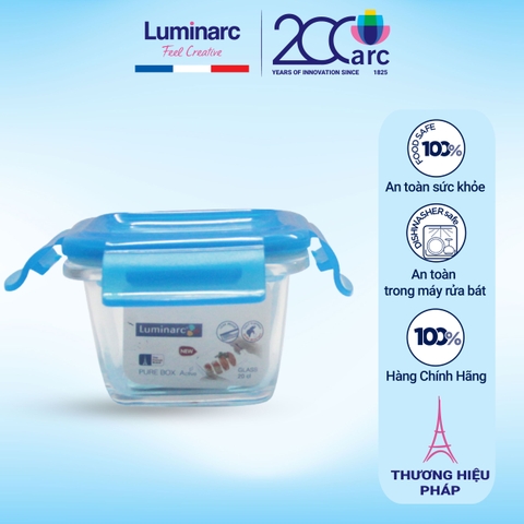 Hộp thủy tinh Luminarc Purebox 200ml - L0489
