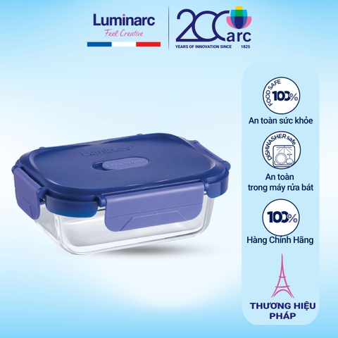 Hộp thủy tinh Luminarc Purebox Putina 650ml - V6449