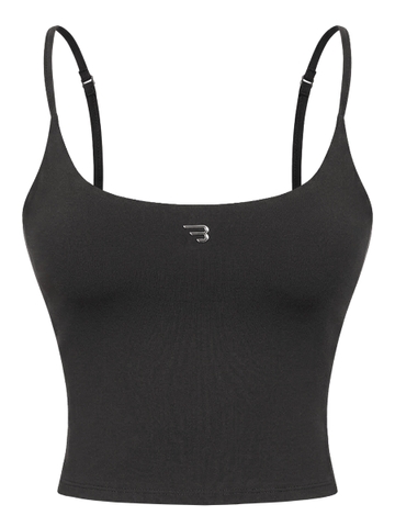 Áo 2 dây thun nữ dây mảnh BRETH có mút ngực hợp thể thao