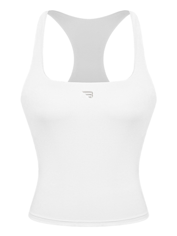 Áo ba lỗ thể thao nữ lưng chữ Y BRETH cổ vuông có mút ngực