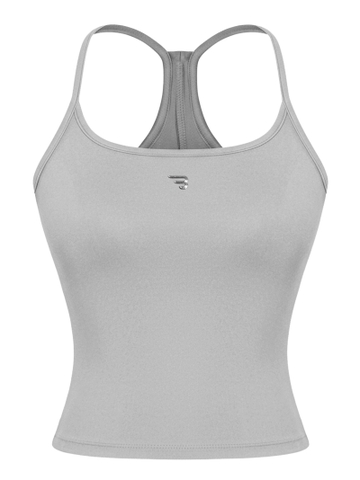 Áo thể thao body nữ cổ yếm thun co giãn BRETH kèm sẵn mút ngực